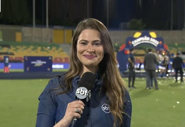 Imagem da noticia Fernanda Arantes se emociona após cobertura na Copa América: "É um sonho"