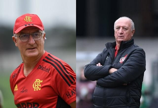 Imagem da noticia Flamengo x Athletico-PR: Felipão já treinou Dorival em 1993