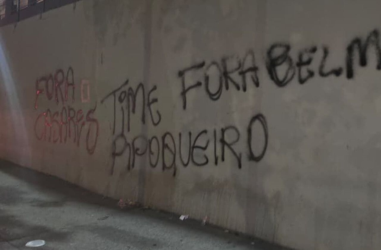 Imagem da noticia Muros do Morumbis são pichados após eliminação do São Paulo