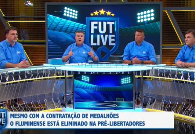 Imagem da noticia "O Fluminense deu mole, jogou como time pequeno", analisa Téo José