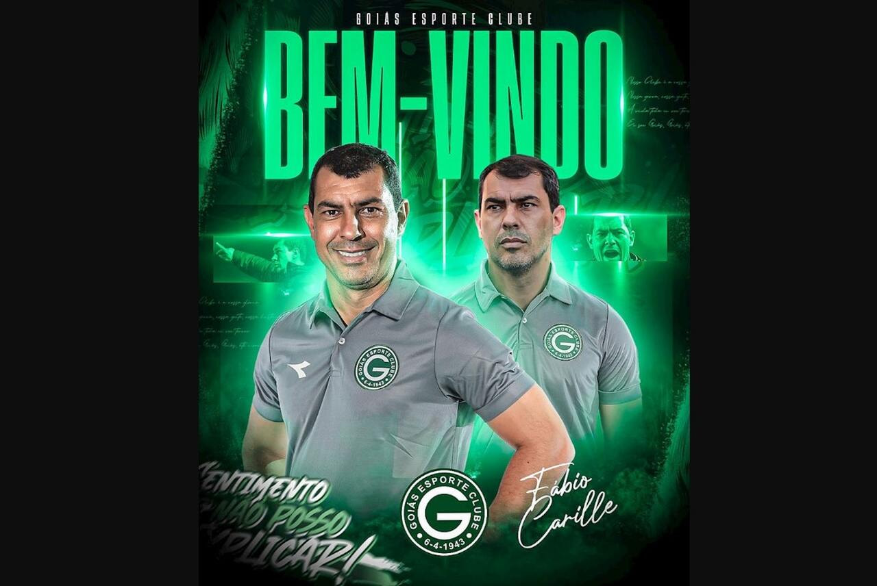 Imagem da noticia Goiás anuncia Fábio Carille como novo treinador