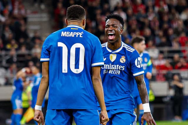 Vini Jr iguala marca de Karim Benzema e Cristiano Ronaldo Vini Jr iguala marca de Karim Benzema e Cristiano Ronaldo