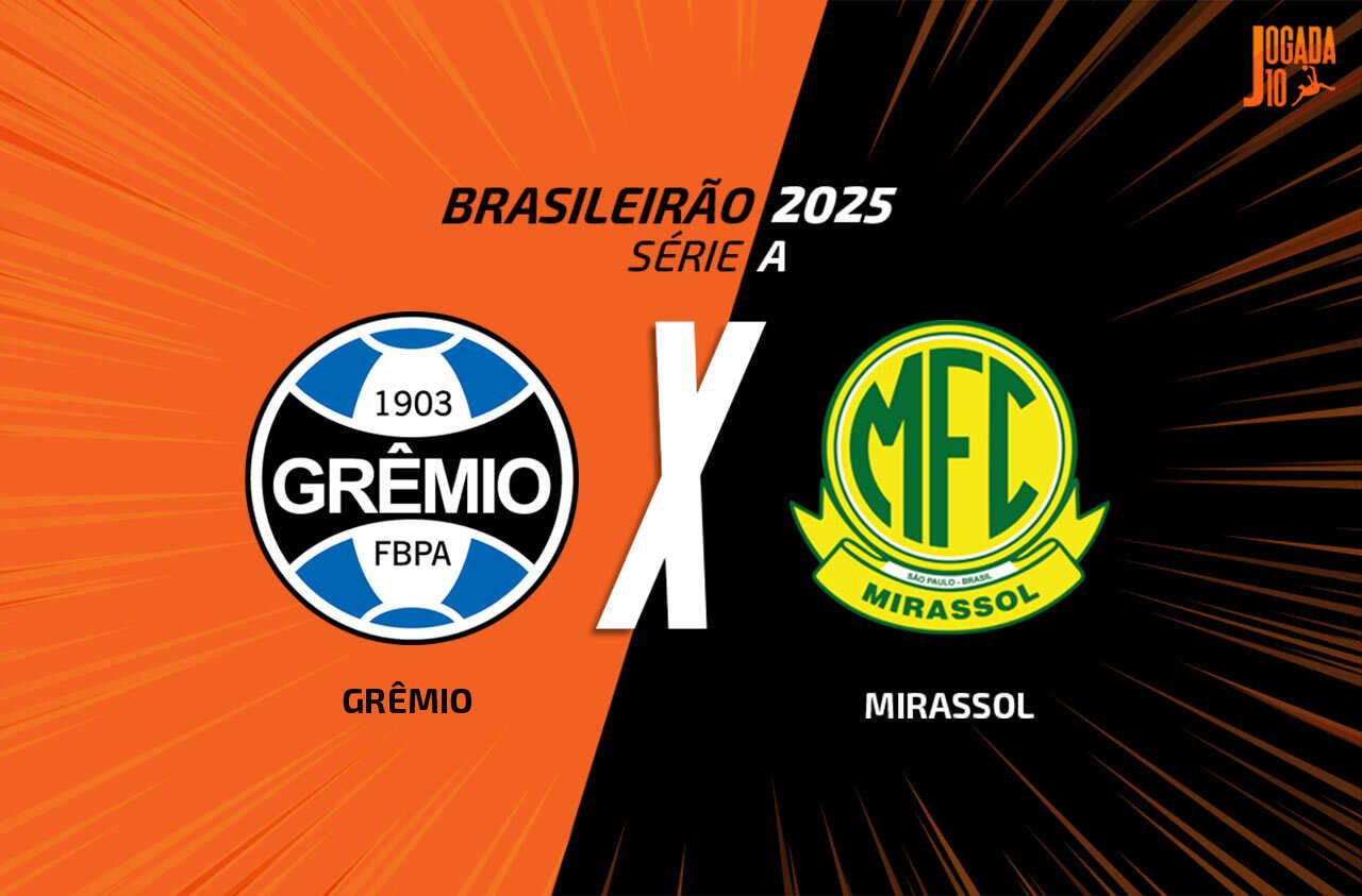 Imagem da noticia Grêmio x Mirassol: onde assistir, escalações e arbitragem