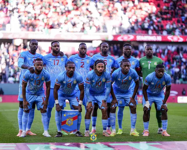 Como chega a RD Congo para a Copa do Mundo Como chega a RD Congo para a Copa do Mundo
