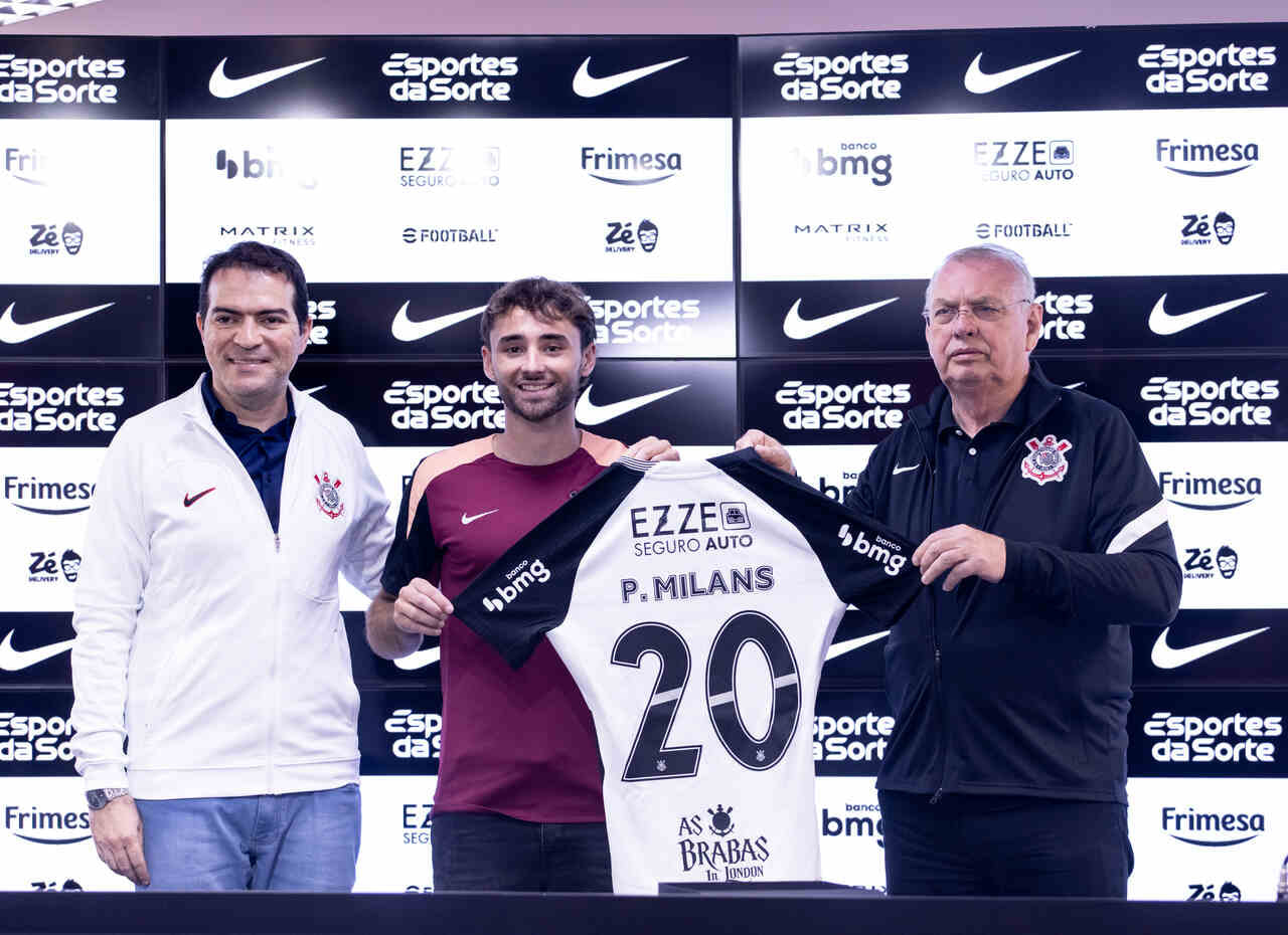 Imagem da noticia Pedro Milans revela por que escolheu o Corinthians: "Muito respeitado"