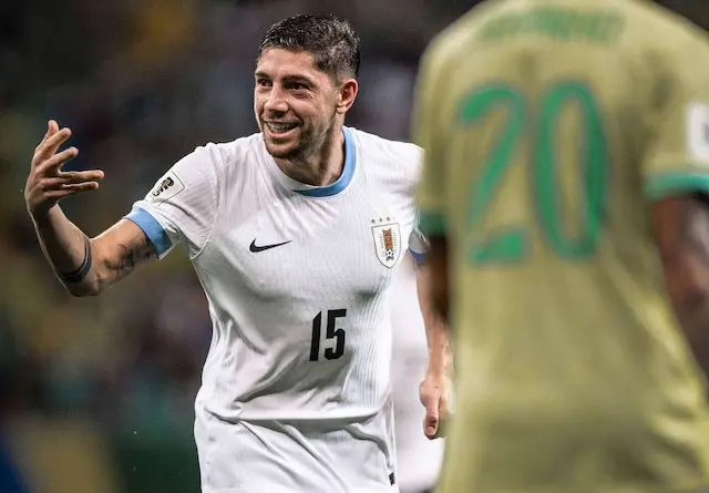 Feras da Copa: Federico Valverde, o maestro do meio de campo do Uruguai Feras da Copa: Federico Valverde, o maestro do meio de campo do Uruguai