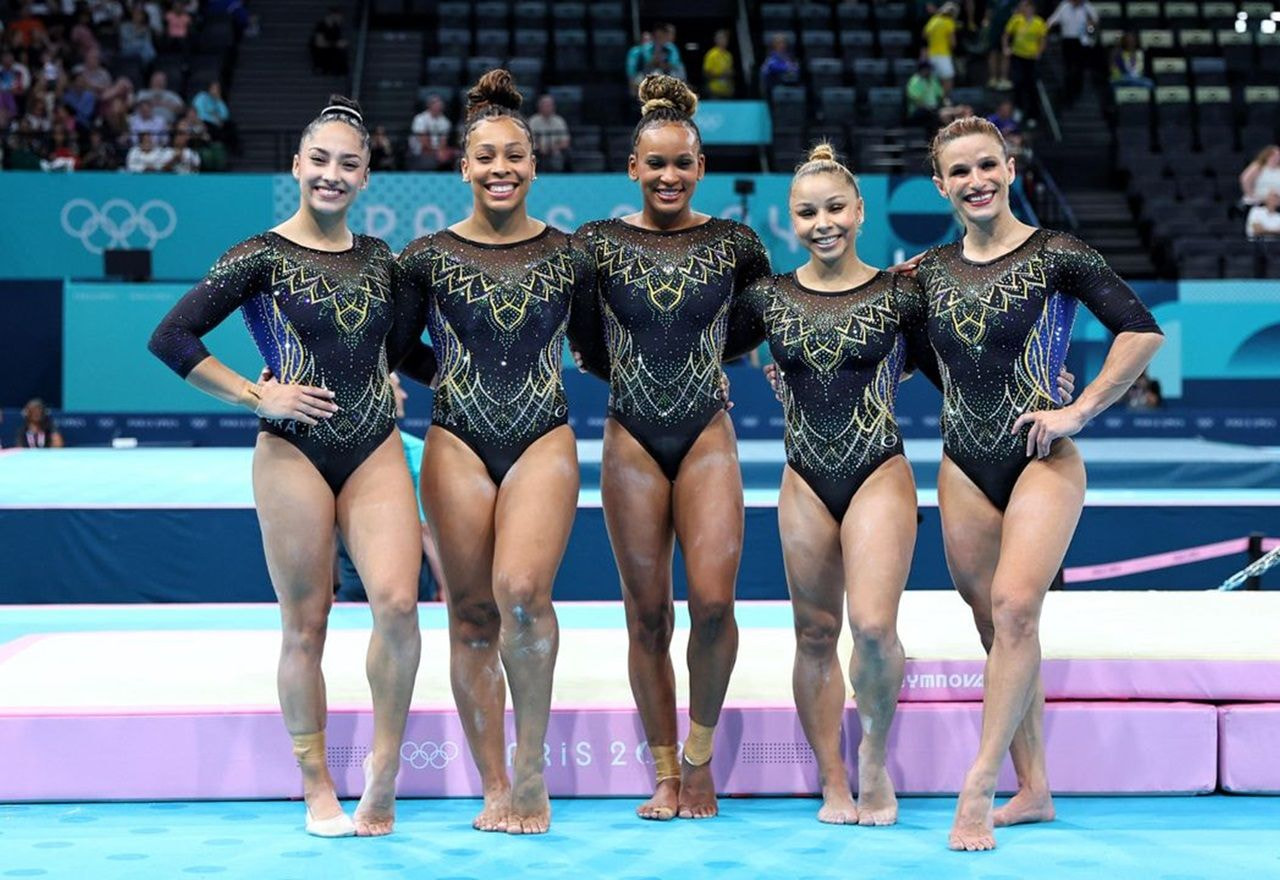 Imagem da noticia Brasil é bronze na ginástica artística por equipes e consegue pódio histórico