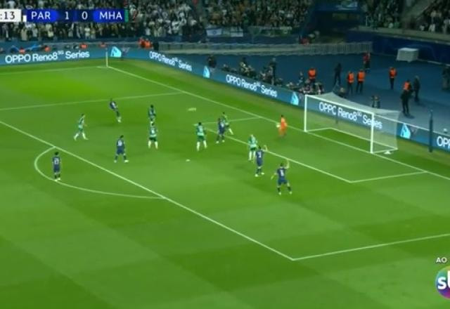 Imagem da noticia No ângulo! Mbappé marca um golaço e amplia para o PSG