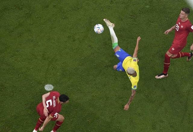 Imagem da noticia Gol de Richarlison leva prêmio de mais bonito da Copa do Mundo