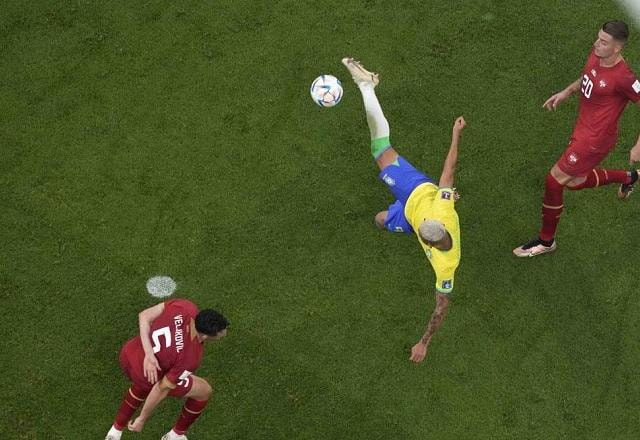Imagem da noticia Golaço de Richarlison na Copa do Mundo está entre os finalistas do Puskás
