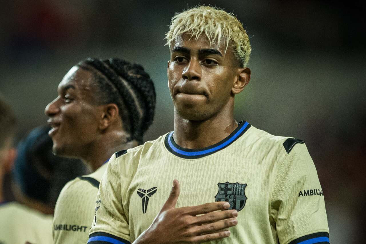 Imagem da noticia Lesão de Yamal preocupa Barcelona para 1º jogo da Champions