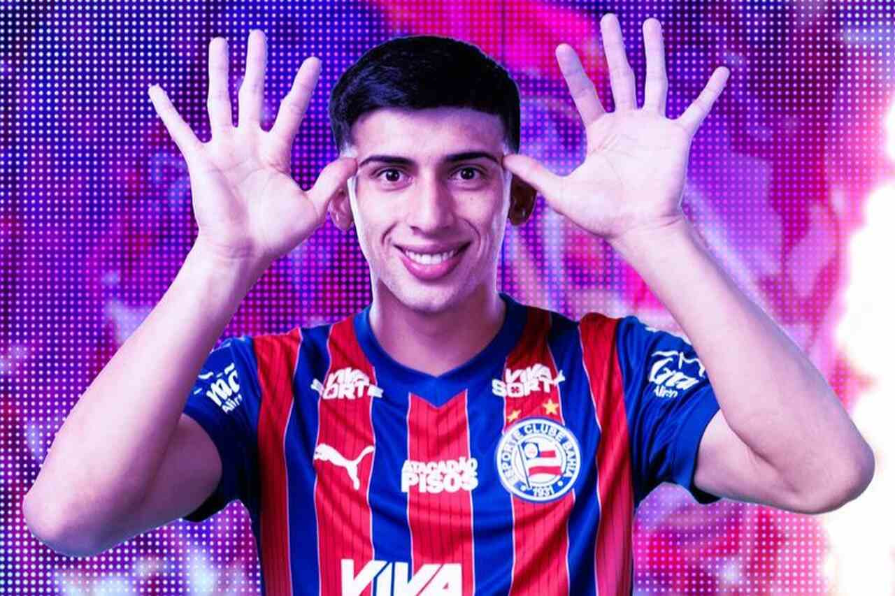 Imagem da noticia Bahia anuncia a contratação do atacante Mateo Sanabria