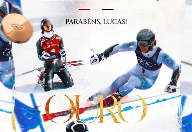 São Paulo posta homenagem a Lucas Braathen por medalha de ouro histórica São Paulo posta homenagem a Lucas Braathen por medalha de ouro histórica