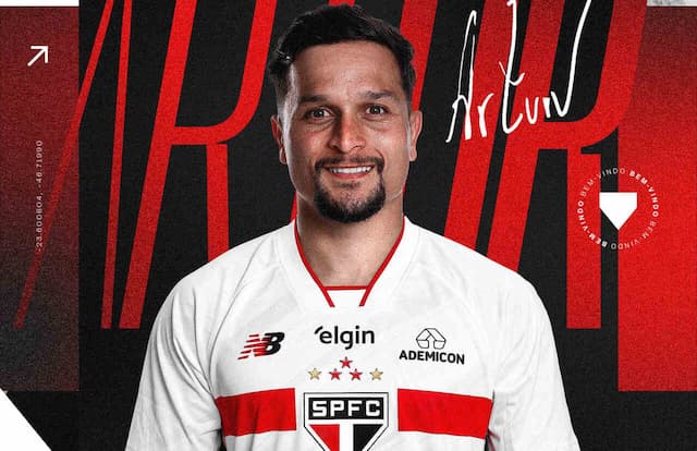 São Paulo anuncia a contratação de Artur São Paulo anuncia a contratação de Artur