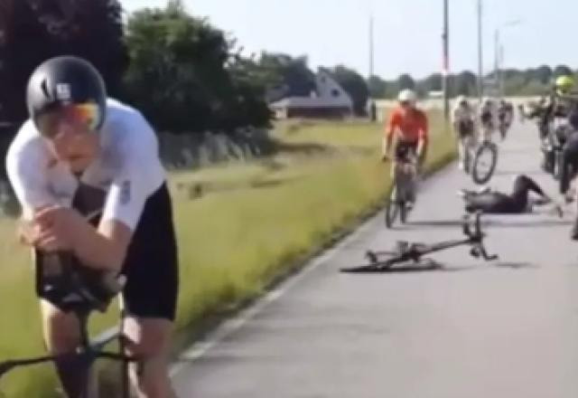 Imagem da noticia Homem morre em acidente durante prova do Ironman na Alemanha