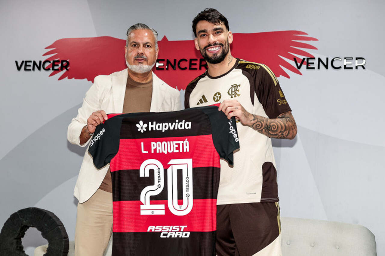 Imagem da noticia Paquetá assina até 2030 e está oficialmente de volta ao Flamengo