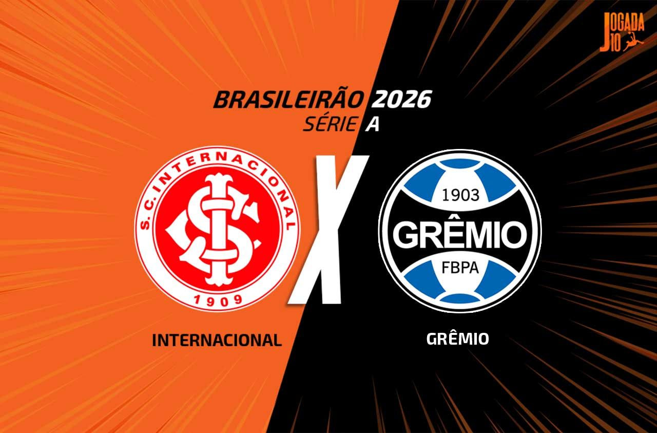 Imagem da noticia Internacional x Grêmio; onde assistir, escalações e arbitragem