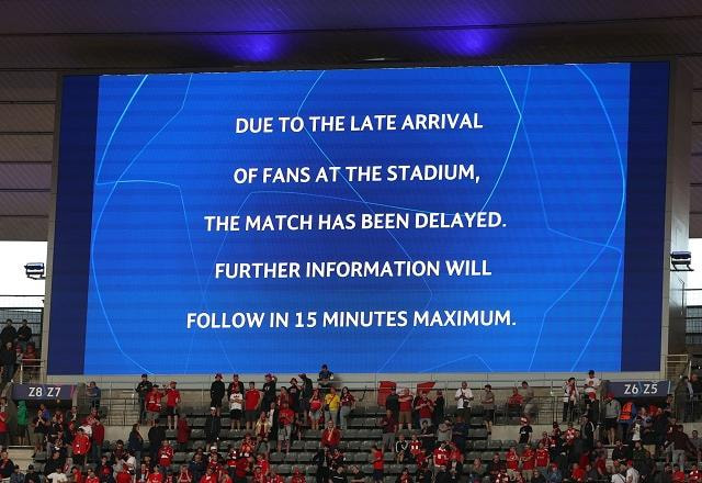 Imagem da noticia Champions: confusão com torcedores atrasa final entre Liverpool e Real Madrid