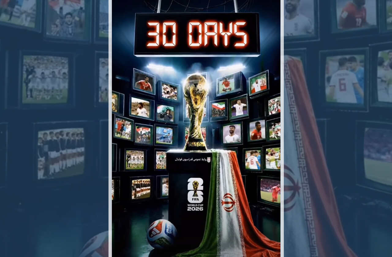 Imagem da noticia A 30 dias da Copa do Mundo de 2026, Irã publica vídeo misterioso