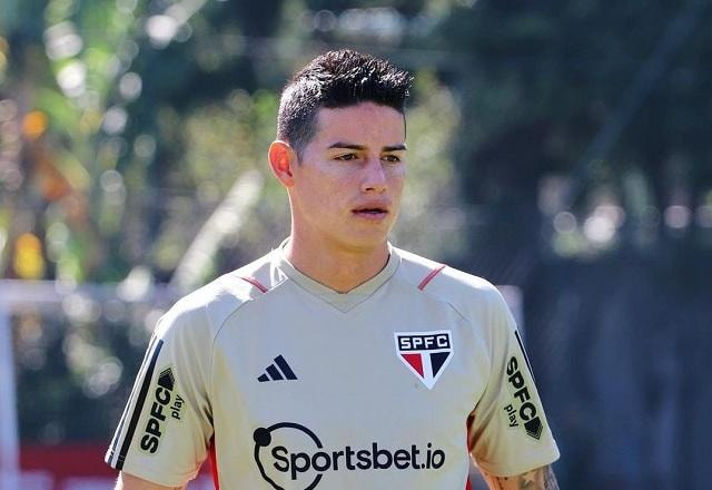 Imagem da noticia São Paulo regulariza James Rodríguez na CBF e meia está liberado para estreia