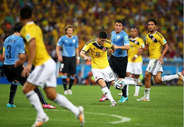 Imagem da noticia James pode estrear no Maracanã, palco de icônico gol Puskás