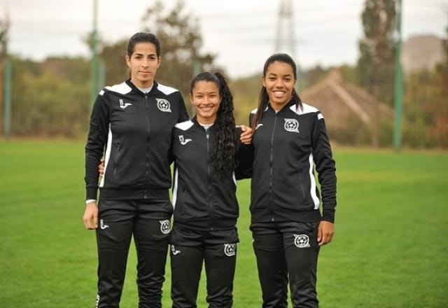Imagem da noticia No Dia da Mulher, jogadoras que atuavam na Ucrânia chegam ao Brasil