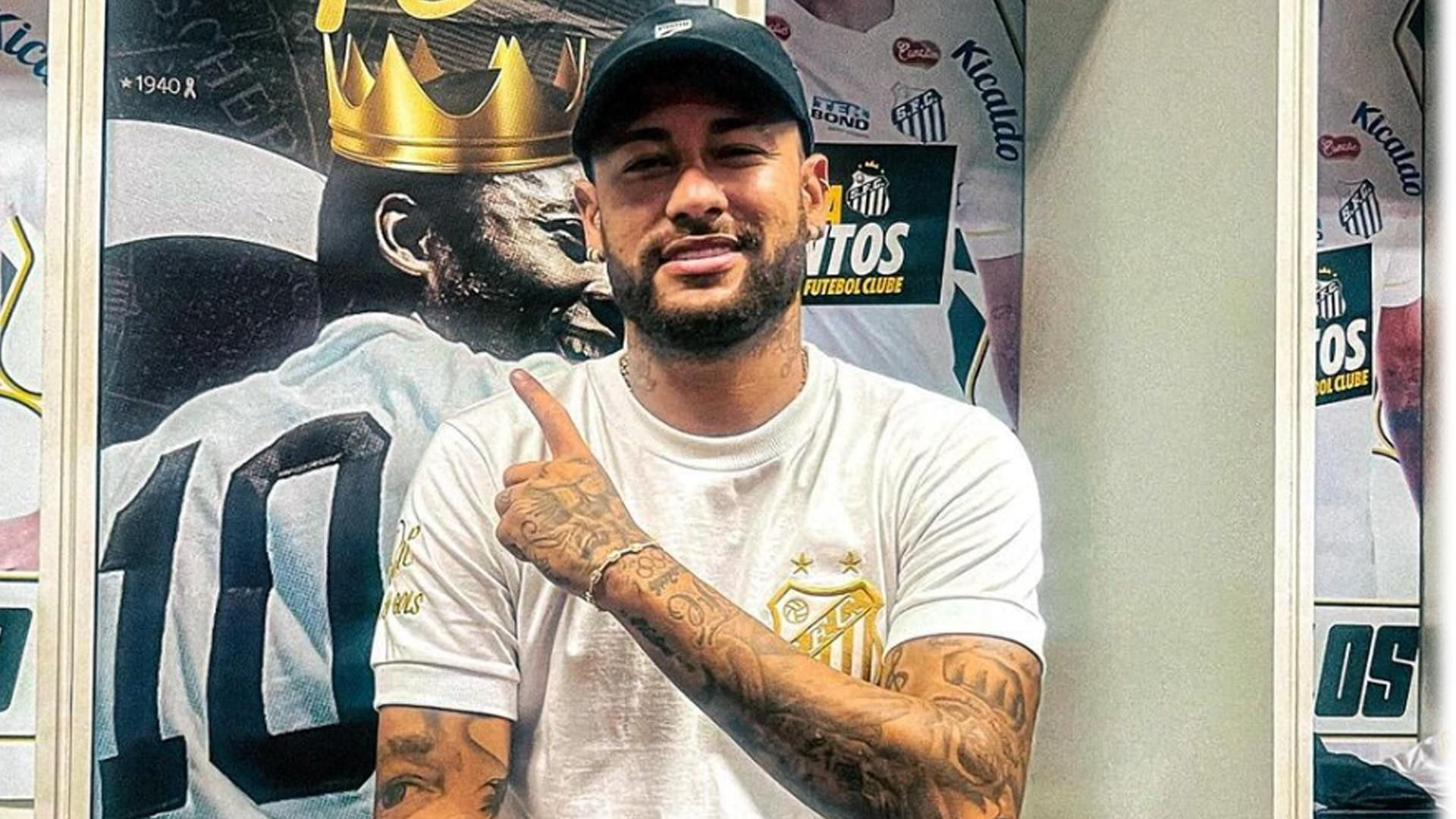 Imagem da noticia Presidente do Santos anuncia retorno de Neymar: "Vem ser feliz de novo"