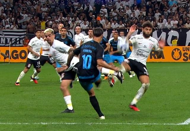 Imagem da noticia CBF reconhece erro em pênalti não marcado para Grêmio contra Corinthians