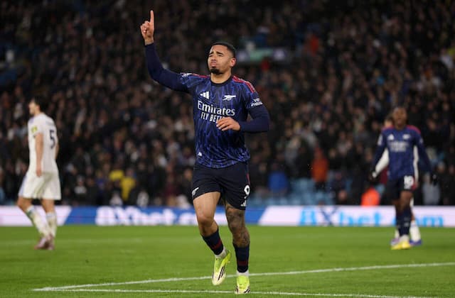 Gabriel Jesus marca, Arsenal goleia e segue isolado na liderança do Inglês Gabriel Jesus marca, Arsenal goleia e segue isolado na liderança do Inglês