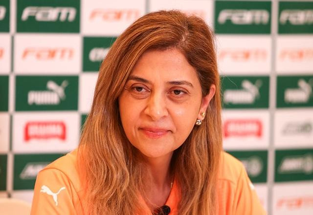 Imagem da noticia Leila Pereira ignora pressão no Palmeiras: "Não quero paz. Quero conflito"