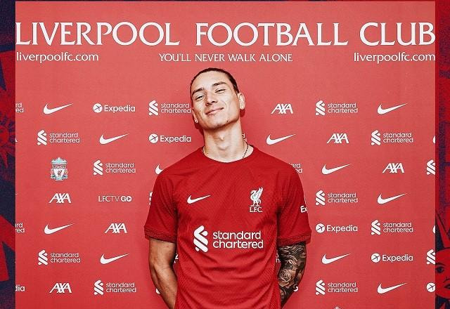 Imagem da noticia Liverpool anuncia a contratação do atacante Darwin Núñez, ex-Benfica