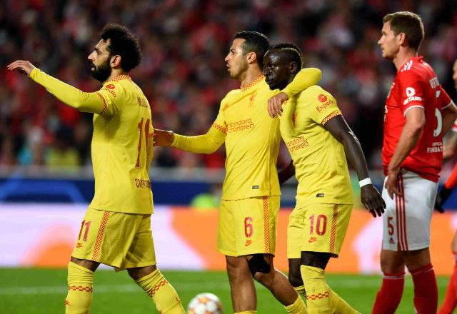 Imagem da noticia Liverpool vence Benfica em Portugal e encaminha classificação na Champions