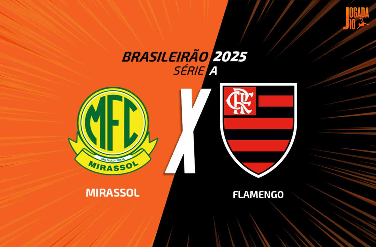 Imagem da noticia Mirassol x Flamengo: onde assistir, escalações e arbitragem