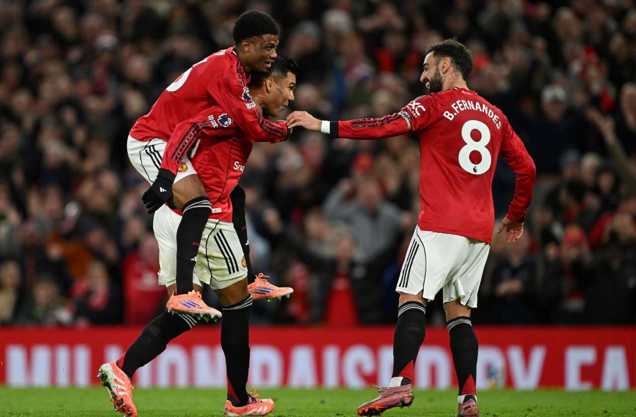 Imagem da noticia Matheus Cunha e Casemiro marcam para Manchester United na vitória sobre o Brighton