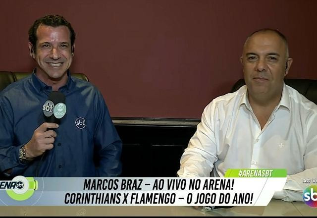 Imagem da noticia "Infelizmente, o Oscar não é nosso jogador", afirma Marcos Braz, VP do Flamengo