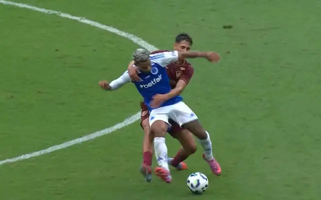 CBF divulga análise da cotovelada de Matheus Pereira em Cruzeiro x Fluminense CBF divulga análise da cotovelada de Matheus Pereira em Cruzeiro x Fluminense