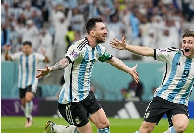 Imagem da noticia Messi supera Pelé em participações em gols na história das Copas