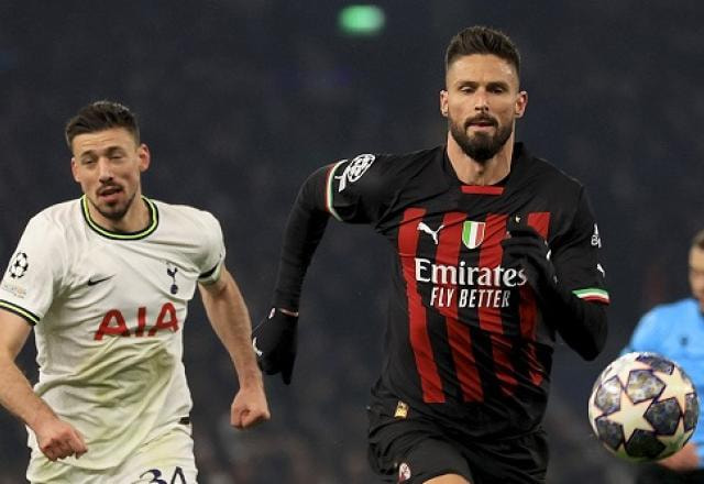 Imagem da noticia Segundo maior campeão, Milan volta às quartas da Champions após 11 anos