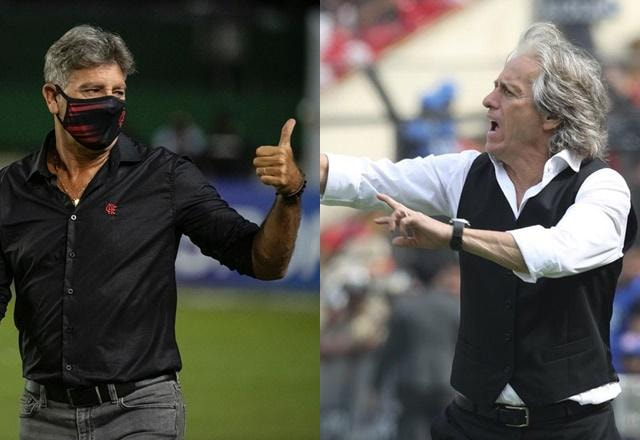 Imagem da noticia Início do Flamengo de Renato Gaúcho é melhor que o de Jorge Jesus