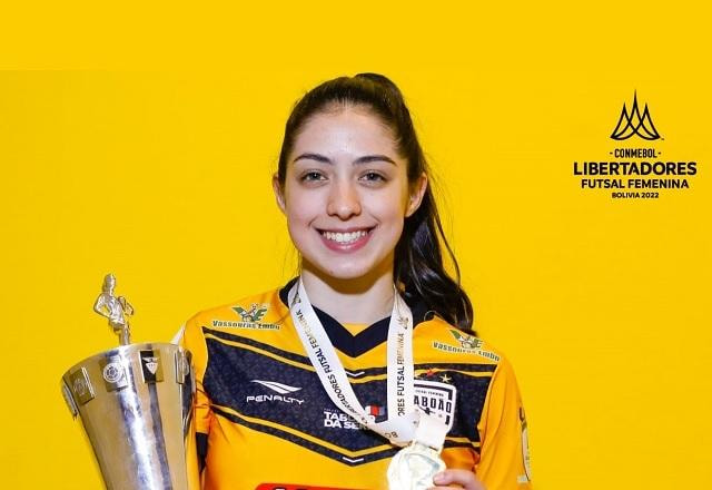 Imagem da noticia Morre Pietra Medeiros, campeã da Libertadores Futsal, aos 20 anos