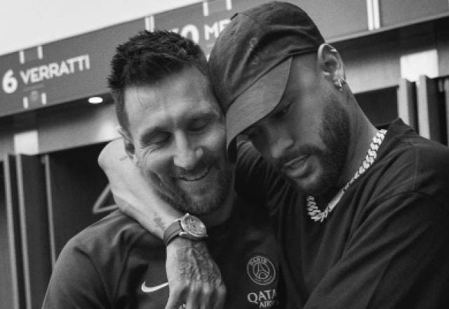 Imagem da noticia Neymar se despede de Messi no PSG: "Não saiu como pensávamos"