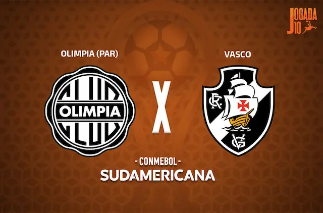 Olimpia-PAR x Vasco: Onde assistir, escalações e arbitragem Olimpia-PAR x Vasco: Onde assistir, escalações e arbitragem