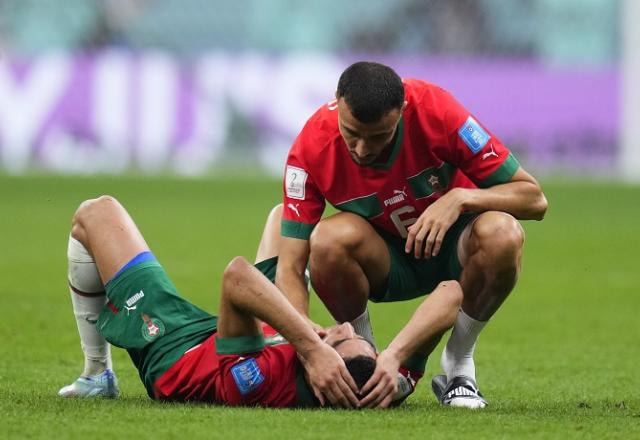 Imagem da noticia Orgulhoso, técnico de Marrocos mira último desafio: "Terminar em terceiro"