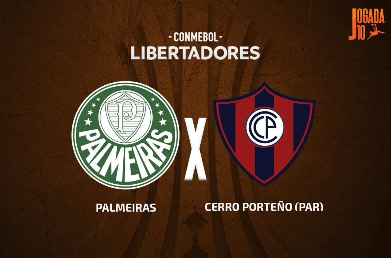 Imagem da noticia Palmeiras x Cerro Porteño: onde assistir, escalações e arbitragem
