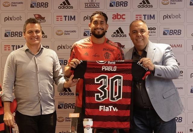Imagem da noticia "Irei dar minha vida pelo Flamengo", promete Pablo