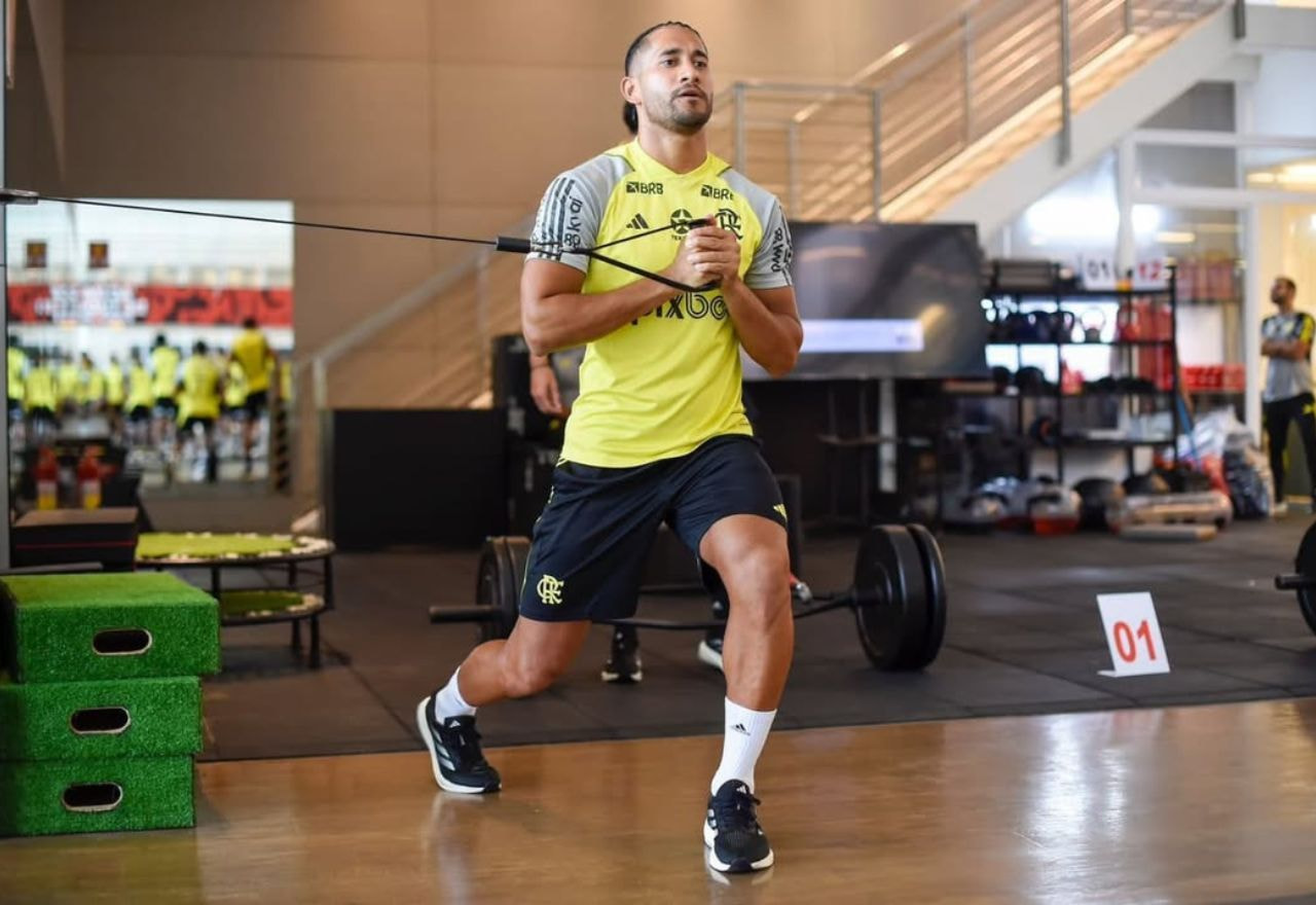 Imagem da noticia Pablo se reapresenta ao Flamengo e treina com elenco que disputará o estadual