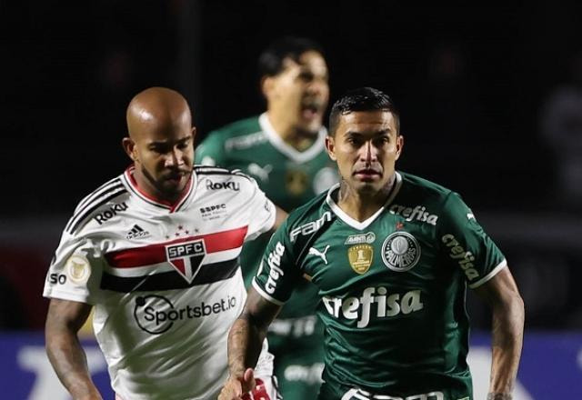 Imagem da noticia Palmeiras vira sobre o São Paulo no Morumbi com dois gols nos minutos finais