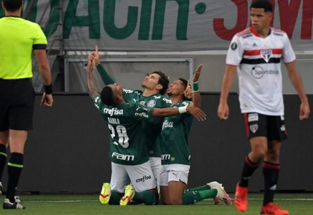 Imagem da noticia Palmeiras vence o São Paulo, encerra tabu e está na semifinal da Libertadores