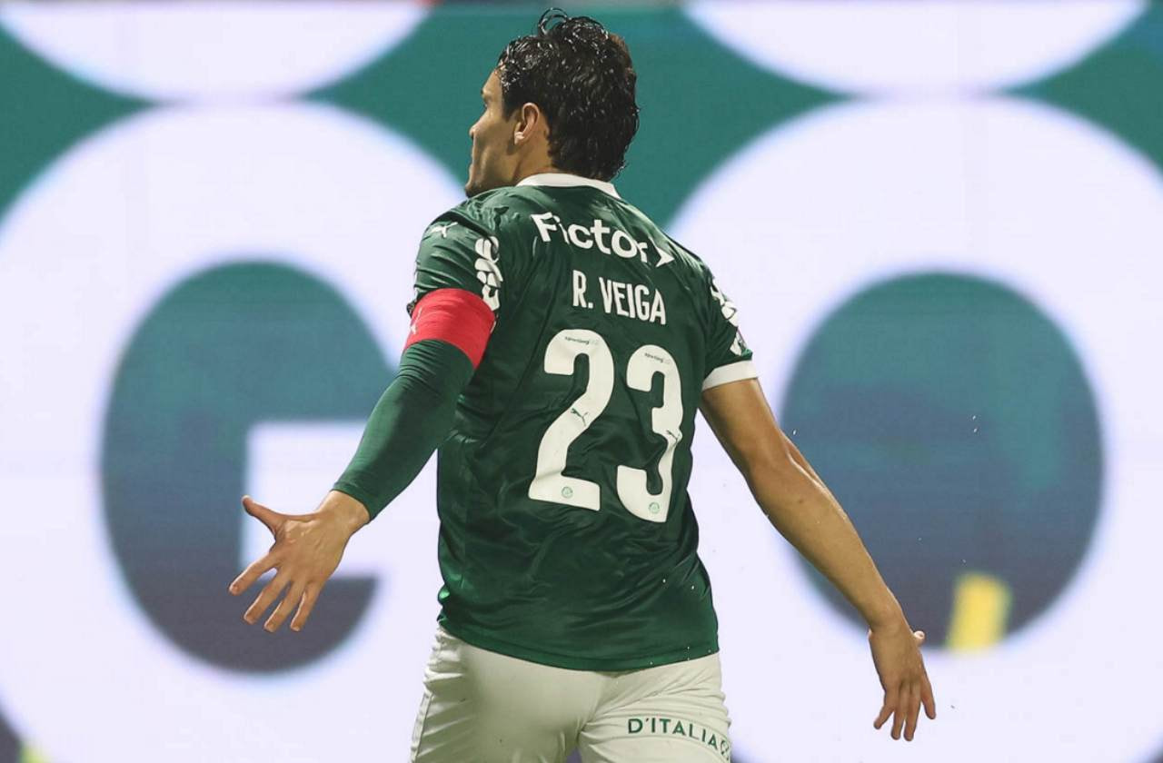 Imagem da noticia Veiga comemora bom momento no Palmeiras e destaca importância do elenco