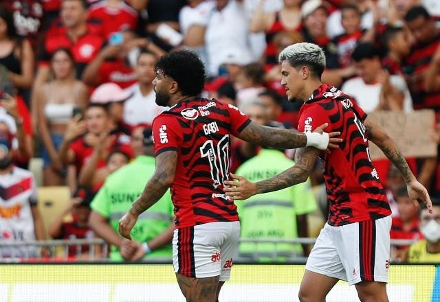 Imagem da noticia Pedro e Gabigol marcam, e Flamengo goleia Portuguesa na estreia de VP